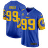 Los Angeles Rams Aaron Donald Special Game Vapor Limited Jersey - All Stitched - Royal