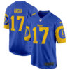 Los Angeles Rams Puka Nacua Special Game Vapor Limited Jersey - All Stitched - Royal