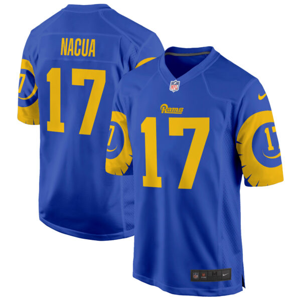 Los Angeles Rams Puka Nacua Special Game Vapor Limited Jersey - All Stitched - Royal