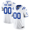 Indianapolis Colts Fangear Edition Vapor Custom Jersey - All Stitched - White