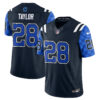 Indianapolis Colts Jonathan Taylor Fangear Edition Vapor Jersey - All Stitched - Navy