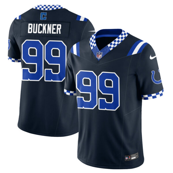 Indianapolis Colts DeForest Buckner Fangear Edition Vapor Jersey - All Stitched - Caro