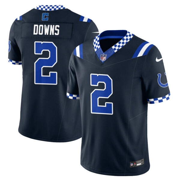 Indianapolis Colts Josh Downs Fangear Edition Vapor Jersey - All Stitched - Caro