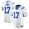 Indianapolis Colts Daniel Jones Fangear Edition Vapor Jersey - All Stitched - White