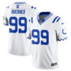Indianapolis Colts DeForest Buckner Fangear Edition Vapor Jersey - All Stitched - White