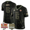 Philadelphia Eagles DeVonta Smith Salute to Service Vapor Limited Jersey - All Stitched - Camo