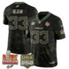 Philadelphia Eagles Cooper DeJean Salute to Service Vapor Limited Jersey - All Stitched - Camo