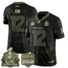 Seattle Seahawks Fan 2026 Salute to Service Vapor Limited Jersey - All Stitched - Camo