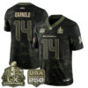 Seattle Seahawks Sam Darnold 2026 Salute to Service Vapor Limited Jersey - All Stitched - Camo