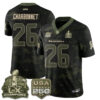 Seattle Seahawks Zach Charbonnet 2026 Salute to Service Vapor Limited Jersey - All Stitched - Camo