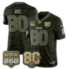 San Francisco 49ers Jerry Rice 2026 Salute to Service Vapor Limited Jersey - All Stitched - Camo