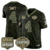 Chicago Bears D'Andre Swift 2026 Salute to Service Vapor Limited Jersey - All Stitched - Camo