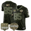 Chicago Bears Cole Kmet 2026 Salute to Service Vapor Limited Jersey - All Stitched - Camo