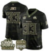 Minnesota Vikings Aaron Jones 2026 Salute to Service Vapor Limited Jersey - All Stitched - Camo