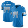 Detroit Lions Amon-Ra St. Brown Fangear Edition Vapor Jersey - All Stitched - Blue