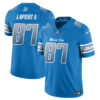 Detroit Lions Sam LaPorta Fangear Edition Vapor Jersey - All Stitched - Blue