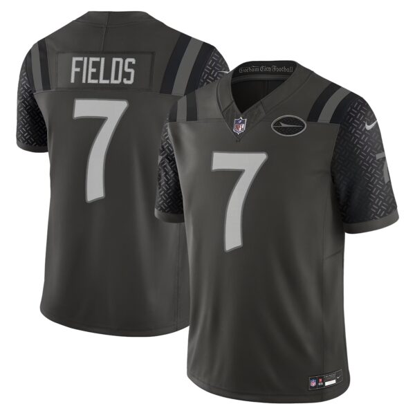 New York Jets Justin Fields 2025 Rivalries Vapor Limited Jersey - All Stitched