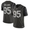 New York Jets Quinnen Williams 2025 Rivalries Vapor Limited Jersey - All Stitched