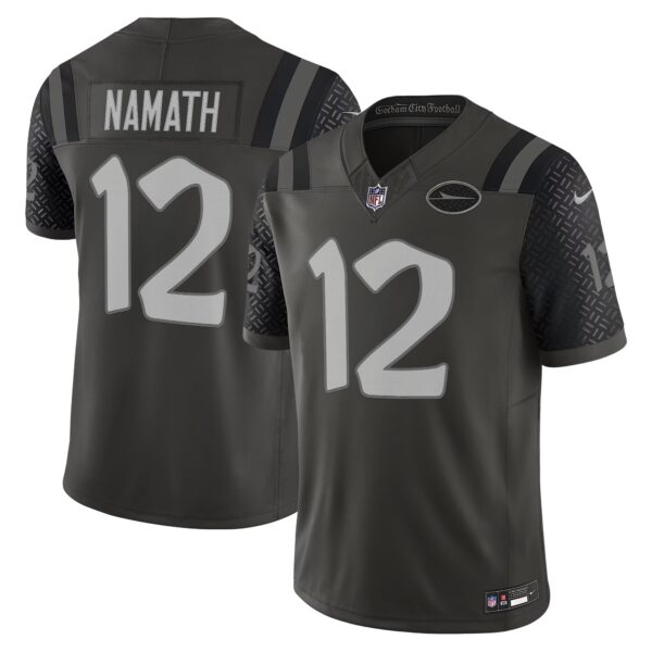 New York Jets Joe Namath 2025 Rivalries Vapor Limited Jersey - All Stitched