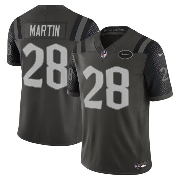 New York Jets Curtis Martin 2025 Rivalries Vapor Limited Jersey - All Stitched