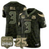 Houston Texans Tank Dell 2026 Salute to Service Edition Vapor Jersey - All Stitched - Camo