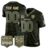 Tampa Bay Buccaneers 2026 Salute to Service Edition Vapor Custom Jersey - All Stitched - Camo