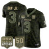 Tampa Bay Buccaneers Rueben Bain Jr. 2026 Salute to Service Edition Vapor Jersey - All Stitched - Camo