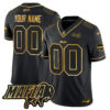 Buffalo Bills 2026 Bills Mafia Patch Gold Vapor Limited Custom Jersey - All Stitched - Black Gold