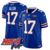 Buffalo Bills Josh Allen 2026 Bills Mafia Patch Vapor Limited Jersey - All Stitched - Royal
