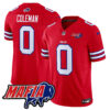 Buffalo Bills Keon Coleman 2026 Bills Mafia Patch Vapor Limited Jersey - All Stitched - Red