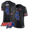Buffalo Bills James Cook 2026 Bills Mafia Patch Vapor Limited Jersey - All Stitched - Black
