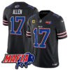 Buffalo Bills Josh Allen 2026 Bills Mafia Patch Vapor Limited Jersey - All Stitched - Black
