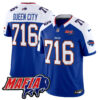 Buffalo Bills Queen City 716 2026 Bills Mafia Patch Vapor Limited Jersey - All Stitched - Royal Alternate