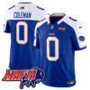 Buffalo Bills Keon Coleman 2026 Bills Mafia Patch Vapor Limited Jersey - All Stitched - Royal Alternate