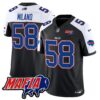 Buffalo Bills Matt Milano 2026 Bills Mafia Patch Vapor Limited Jersey - All Stitched - Black Alternate