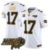 Buffalo Bills Josh Allen 2026 Bills Mafia Patch Vapor Limited Jersey - All Stitched - White Gold