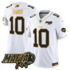 Buffalo Bills Khalil Shakir 2026 Bills Mafia Patch Vapor Limited Jersey - All Stitched - White Gold