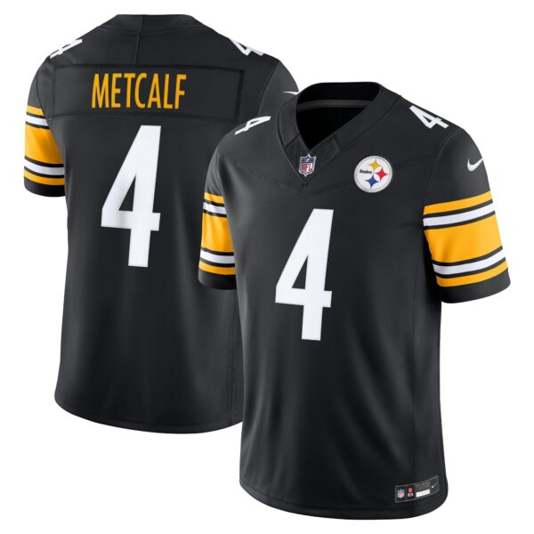 Pittsburgh Steelers DK Metcalf Vapor Limited Jersey - All Stitched - Black