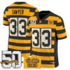 Pittsburgh Steelers Jack Sawyer Bumblebee 50th Terrible Towel Patch Vapor Limited Jersey - All Stitched