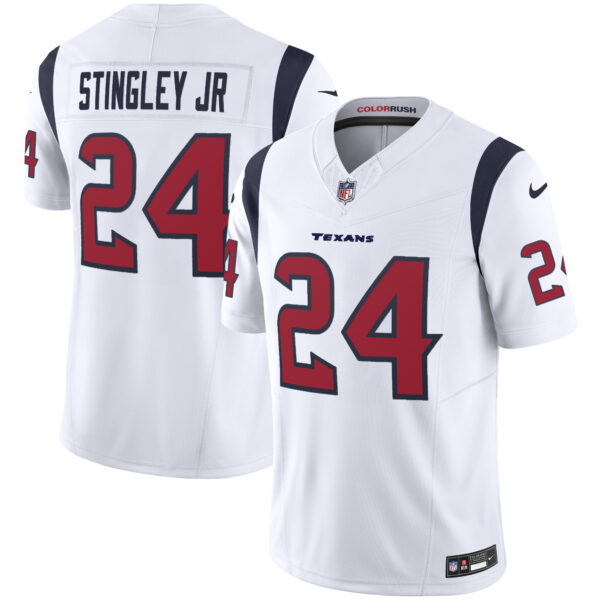 Houston Texans Derek Stingley Jr. Color Rush Legend Vapor Jersey - All Stitched - White