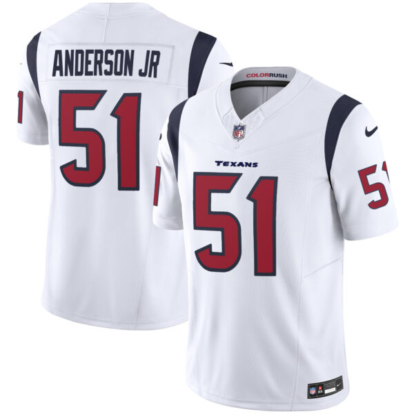 Houston Texans Will Anderson Jr. Color Rush Legend Vapor Jersey - All Stitched - White