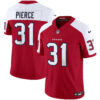 Houston Texans Dameon Pierce Color Rush Legend Vapor Jersey - All Stitched - Red Alternate