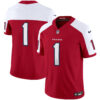 Houston Texans #1 Team Color Rush Legend Vapor Jersey - All Stitched - Red Alternate