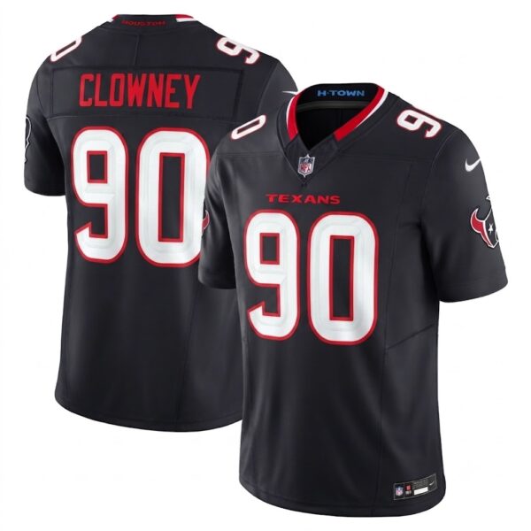 Houston Texans Jadeveon Clowney Game Vapor Limited Jersey - All Stitched - Navy