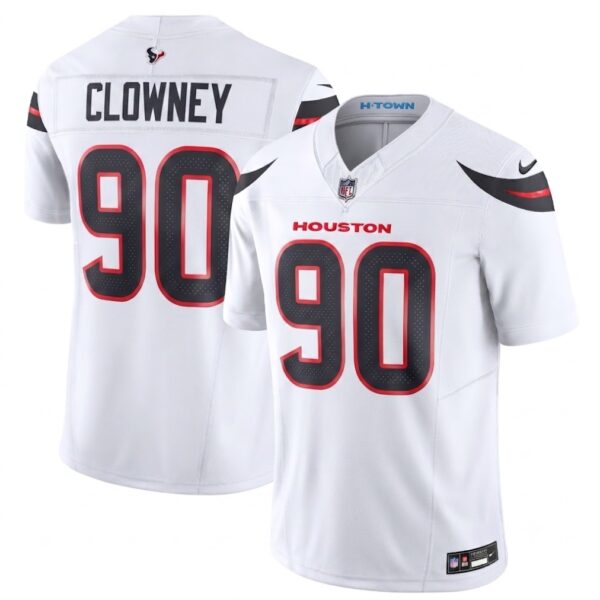 Houston Texans Jadeveon Clowney Game Vapor Limited Jersey - All Stitched - White