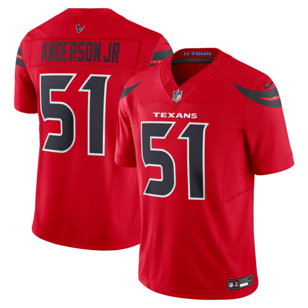 Houston Texans Will Anderson Jr. Game Vapor Limited Jersey - All Stitched - Red