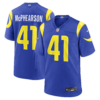 Los Angeles Rams Zech McPhearson Game Vapor Limited Jersey - All Stitched - Royal