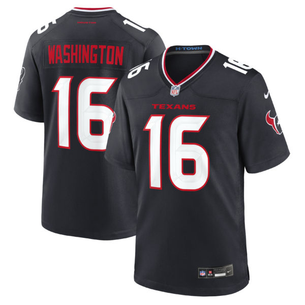 Houston Texans Montrell Washington Vapor Limited Jersey - All Stitched - Navy