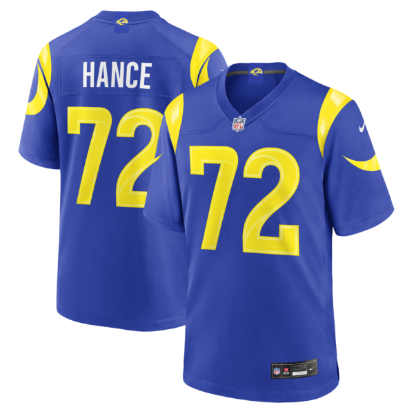 Los Angeles Rams Blake Hance Game Vapor Limited Jersey - All Stitched - Royal