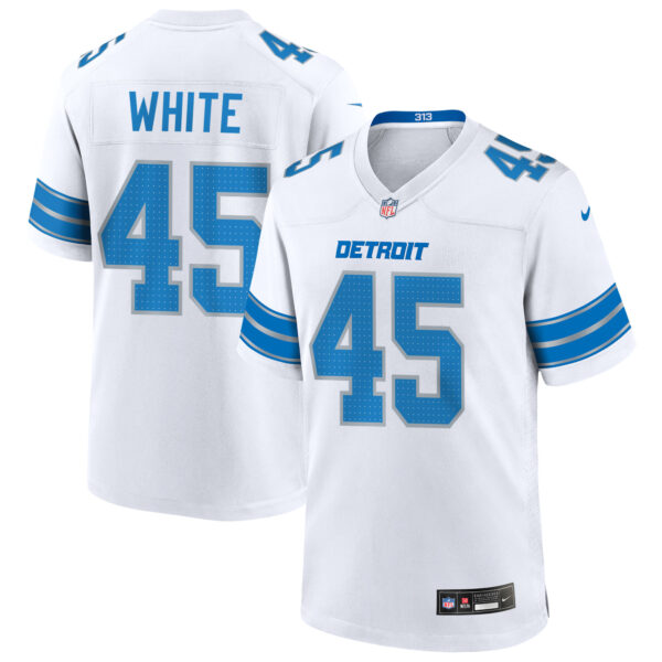 Detroit Lions Devin White Game Vapor Limited Jersey - All Stitched - Blue